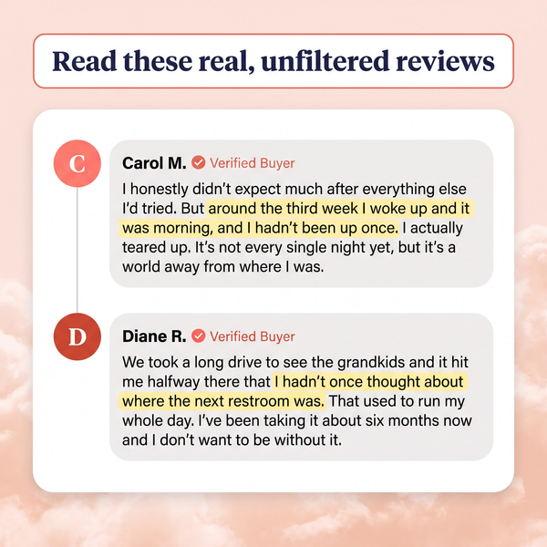 UroCalm™ by Quelle: Calm sudden urges in 12 weeks